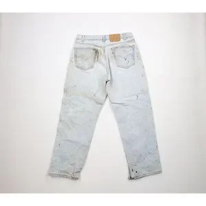 Levi's | Jeans | Vintage 9s Levis 554 Mens 34x30 Thrashed Relaxed